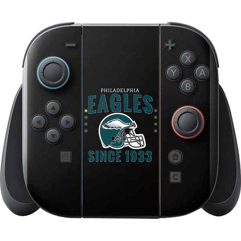 NFL Philadelphia Eagles Helmet Nintendo Switch 2 (2025) with Joy-Con Skin