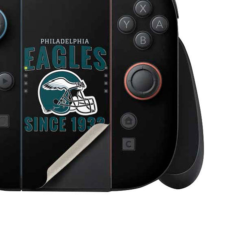 NFL Philadelphia Eagles Helmet Nintendo Switch 2 (2025) Joy-Con Controller Skin