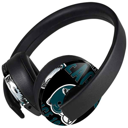 NFL Philadelphia Eagles Helmet PlayStation 4 Gold Wireless Headset Skin