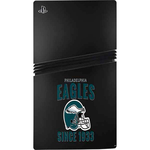 NFL Philadelphia Eagles Helmet PS5 Pro Console Skin
