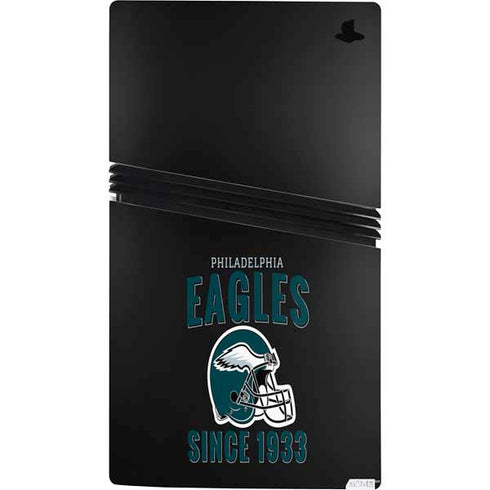 NFL Philadelphia Eagles Helmet PS5 Pro Console Skin