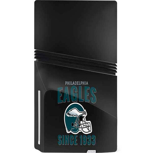 NFL Philadelphia Eagles Helmet PS5 Pro Disk Console Skin