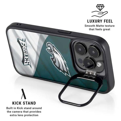 NFL Philadelphia Eagles iPhone 14 Pro Kickstand Case