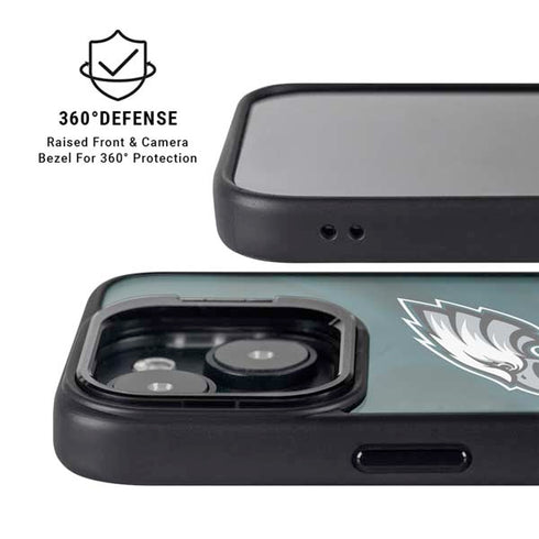 NFL Philadelphia Eagles iPhone 15 Kickstand Case