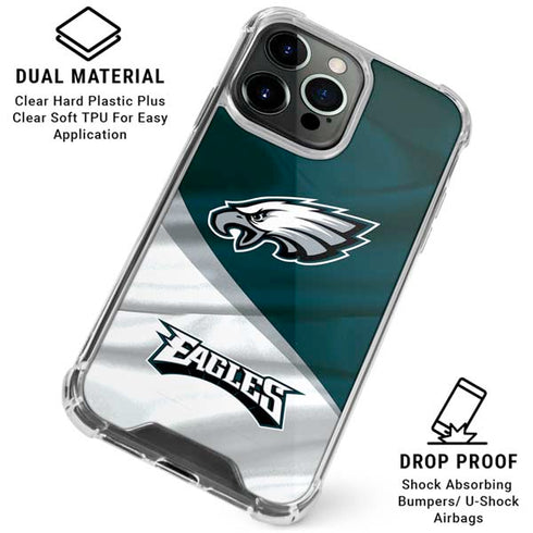 NFL Philadelphia Eagles iPhone 16 Pro Clear Case