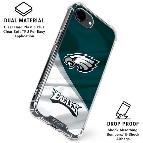 NFL Philadelphia Eagles iPhone 16e Clear Case