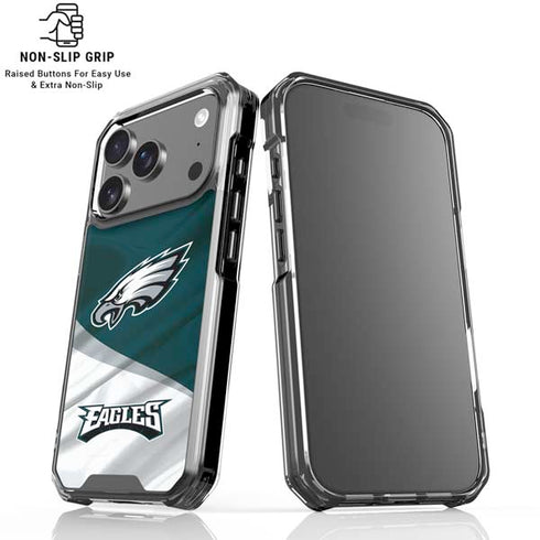 NFL Philadelphia Eagles iPhone 17 Pro Max Clear Case