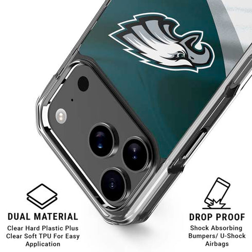 NFL Philadelphia Eagles iPhone 18 Pro Clear Case