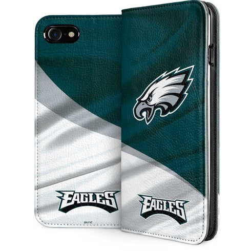 NFL Philadelphia Eagles iPhone SE (2nd & 3rd Gen) Folio Case