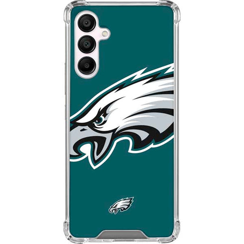 NFL Philadelphia Eagles Large Logo Galaxy A16 5G Clear Case