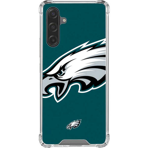 NFL Philadelphia Eagles Large Logo Galaxy A17 Clear Case