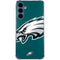 NFL Philadelphia Eagles Large Logo Galaxy A35 5G Clear Case