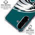 NFL Philadelphia Eagles Large Logo Galaxy A36 5G Clear Case
