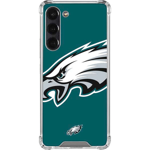 NFL Philadelphia Eagles Large Logo Galaxy S24 FE Clear Case