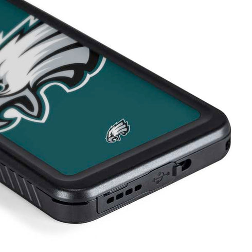 NFL Philadelphia Eagles Large Logo Galaxy S24 Plus Waterproof Case