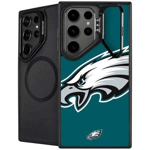NFL Philadelphia Eagles Large Logo Galaxy S25 Ultra Kickstand Case