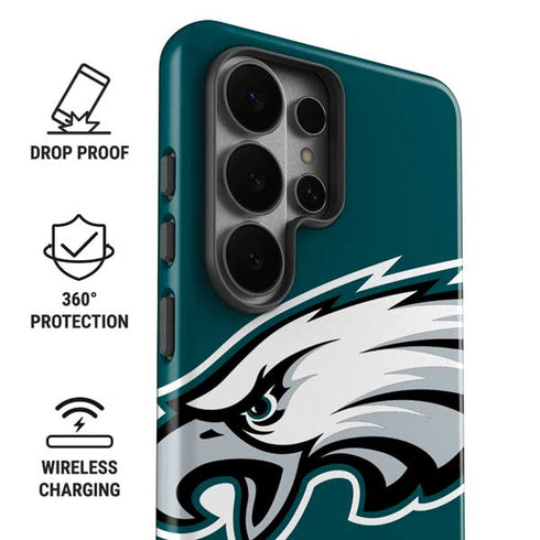 NFL Philadelphia Eagles Large Logo Galaxy S26 Ultra Impact Case