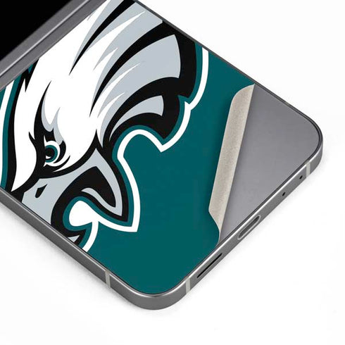 NFL Philadelphia Eagles Large Logo Galaxy Z Flip6 Skin
