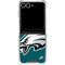 NFL Philadelphia Eagles Large Logo Galaxy Z Flip7 Clear Case