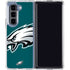 NFL Philadelphia Eagles Large Logo Galaxy Z Fold5 5G Clear Case