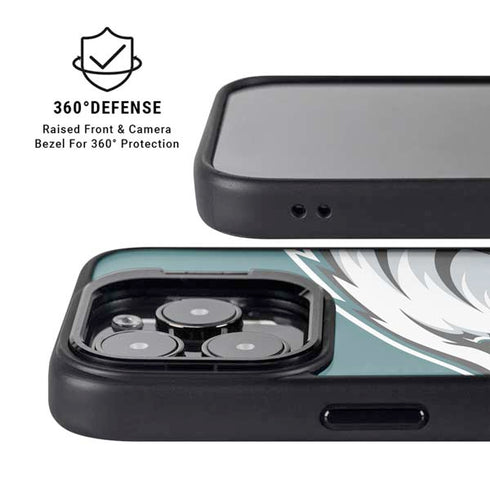 NFL Philadelphia Eagles Large Logo iPhone 13 Pro Max Kickstand Case