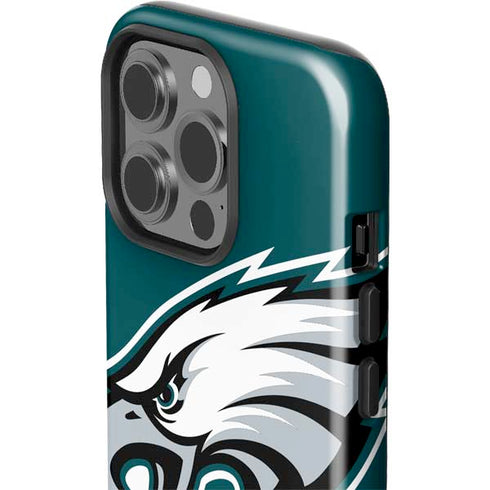 NFL Philadelphia Eagles Large Logo iPhone 15 Pro Impact Case