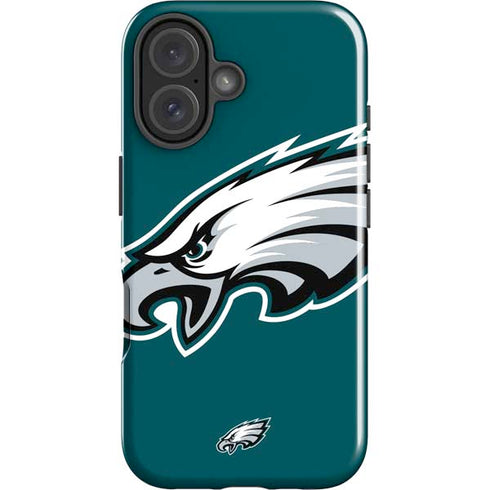 NFL Philadelphia Eagles Large Logo iPhone 16 Impact Case
