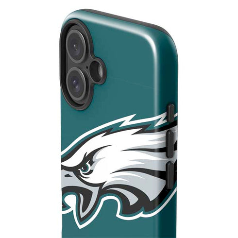 NFL Philadelphia Eagles Large Logo iPhone 16 Impact Case