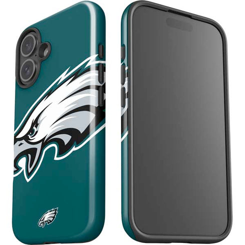 NFL Philadelphia Eagles Large Logo iPhone 16 Impact Case