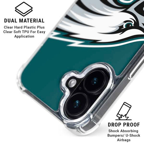 NFL Philadelphia Eagles Large Logo iPhone 16 MagSafe Case