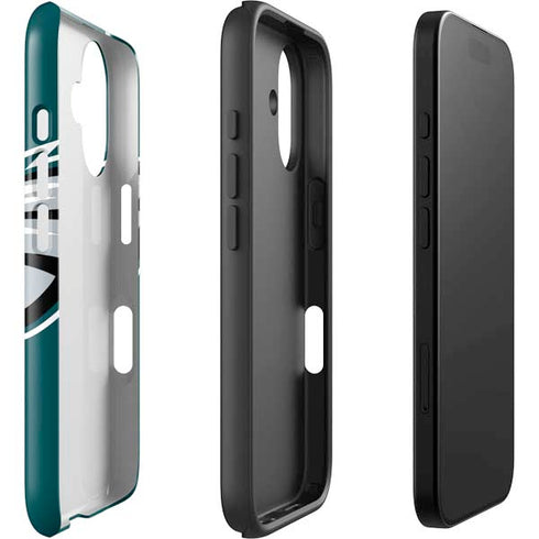 NFL Philadelphia Eagles Large Logo iPhone 16 Plus Impact Case