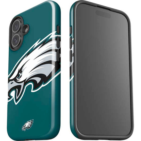 NFL Philadelphia Eagles Large Logo iPhone 16 Plus Impact Case