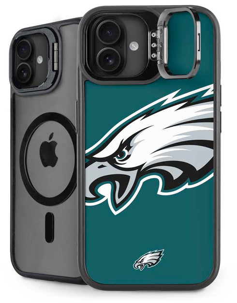 NFL Philadelphia Eagles Large Logo iPhone 16 Plus Kickstand Case