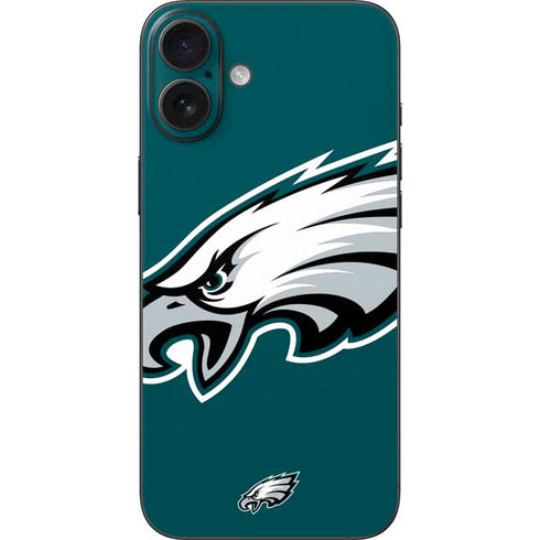 NFL Philadelphia Eagles Large Logo iPhone 16 Plus Skin
