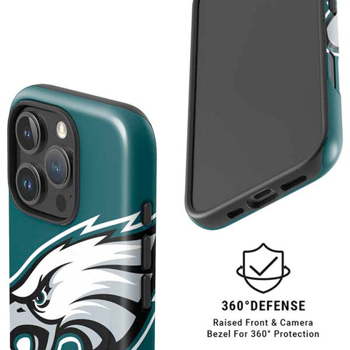 NFL Philadelphia Eagles Large Logo iPhone 16 Pro Max Magsafe Impact Case