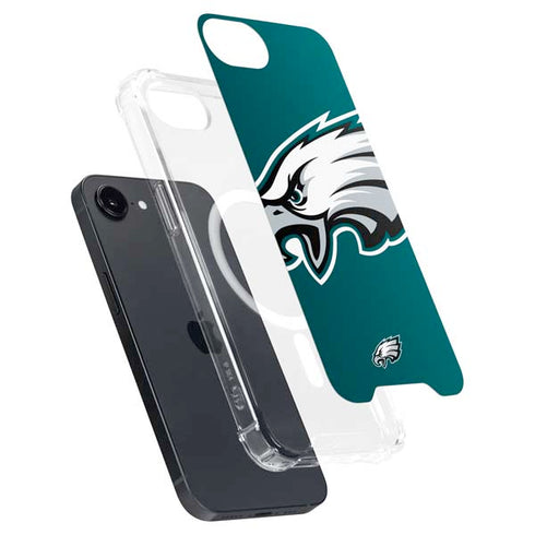 NFL Philadelphia Eagles Large Logo iPhone 16e MagSafe Case