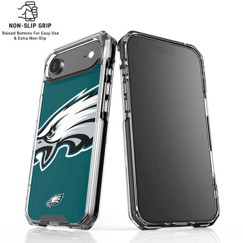 NFL Philadelphia Eagles Large Logo iPhone 17 Air Clear Case