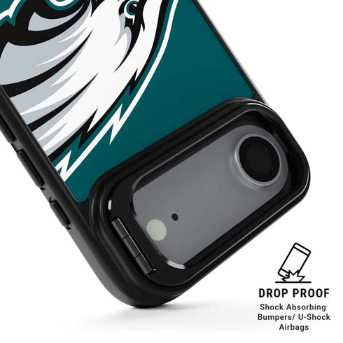 NFL Philadelphia Eagles Large Logo iPhone 17 Air Kickstand Case