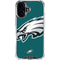 NFL Philadelphia Eagles Large Logo iPhone 17 Clear Case