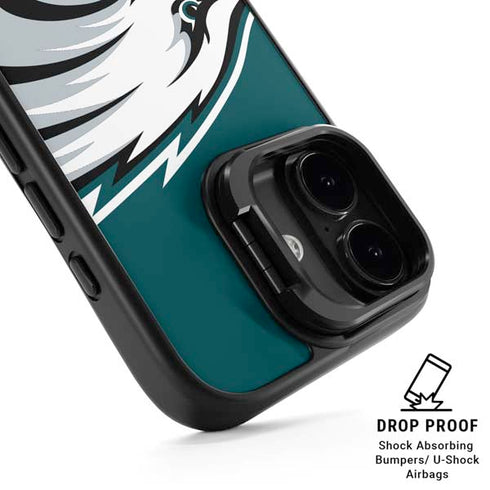 NFL Philadelphia Eagles Large Logo iPhone 17 Kickstand Case