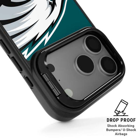 NFL Philadelphia Eagles Large Logo iPhone 17 Pro Kickstand Case