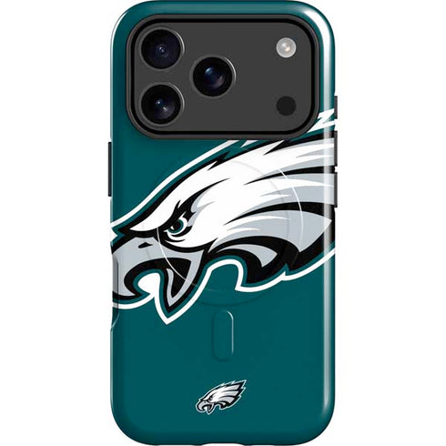 NFL Philadelphia Eagles Large Logo iPhone 17 Pro Magsafe Impact Case