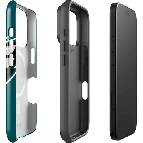 NFL Philadelphia Eagles Large Logo iPhone 17 Pro Magsafe Impact Case