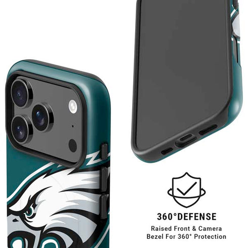 NFL Philadelphia Eagles Large Logo iPhone 17 Pro Magsafe Impact Case