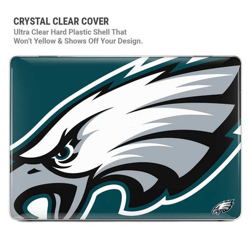 NFL Philadelphia Eagles Large Logo MacBook Pro 14in (2021-24) Case plus Skin