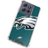 NFL Philadelphia Eagles Large Logo Moto G 5G (2025) Clear Case