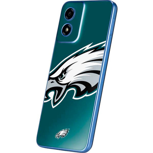 NFL Philadelphia Eagles Large Logo Moto G Play 4G (2024) Skin
