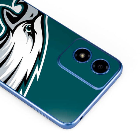 NFL Philadelphia Eagles Large Logo Moto G Play 4G (2024) Skin