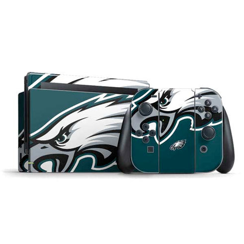 NFL Philadelphia Eagles Large Logo Nintendo Skins