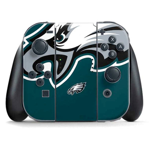NFL Philadelphia Eagles Large Logo Nintendo Skins